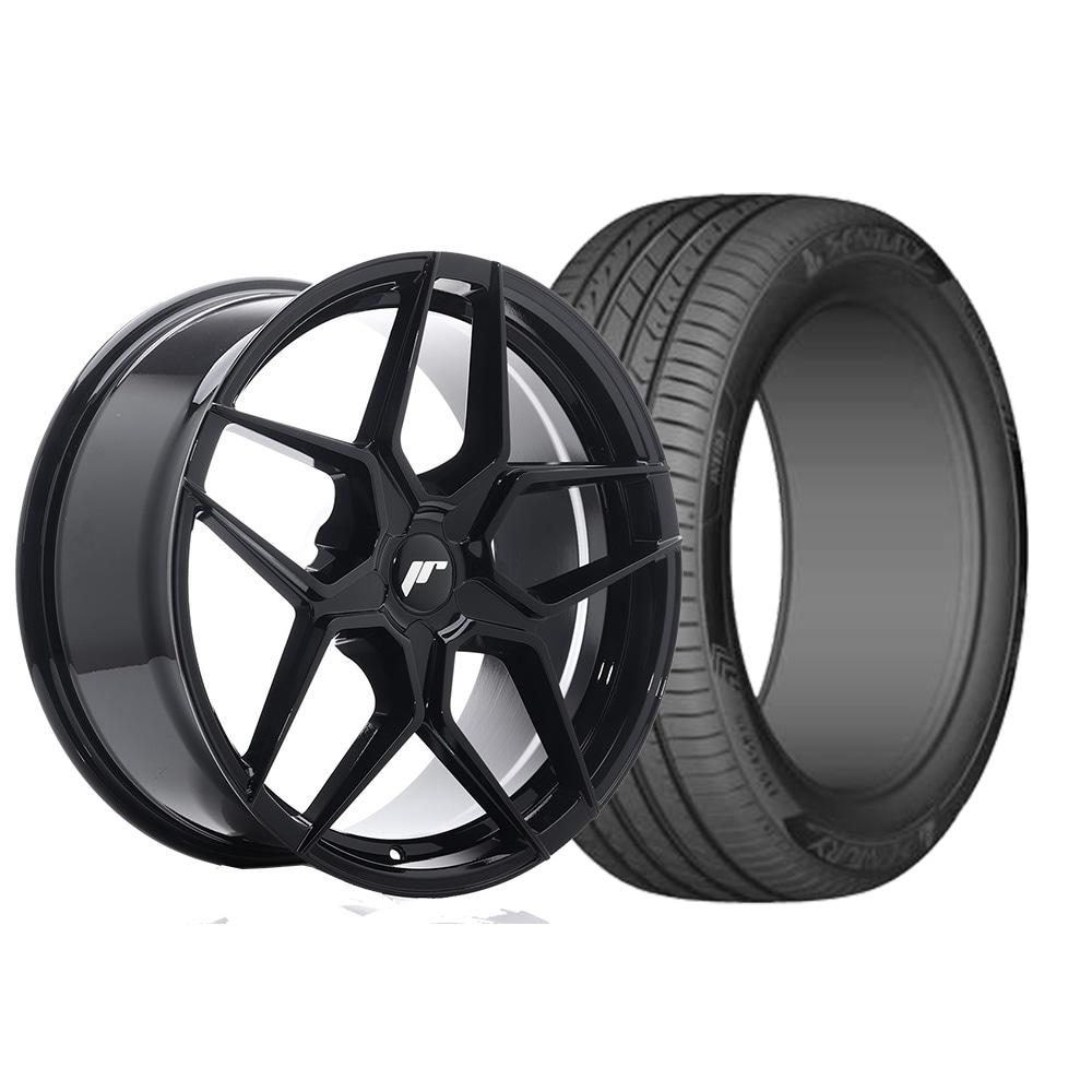Complete wheel set of JR34 Black