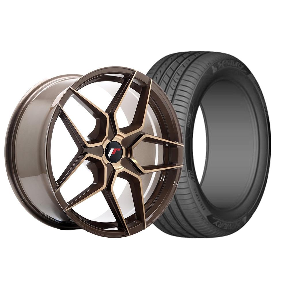 Complete wheel set of JR34 Bronze