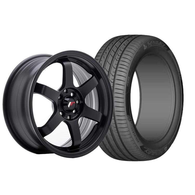 Complete wheel set of JR3 Matt black