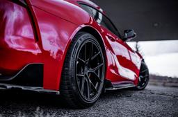 Complete wheel set of JR SL01 Matt black
