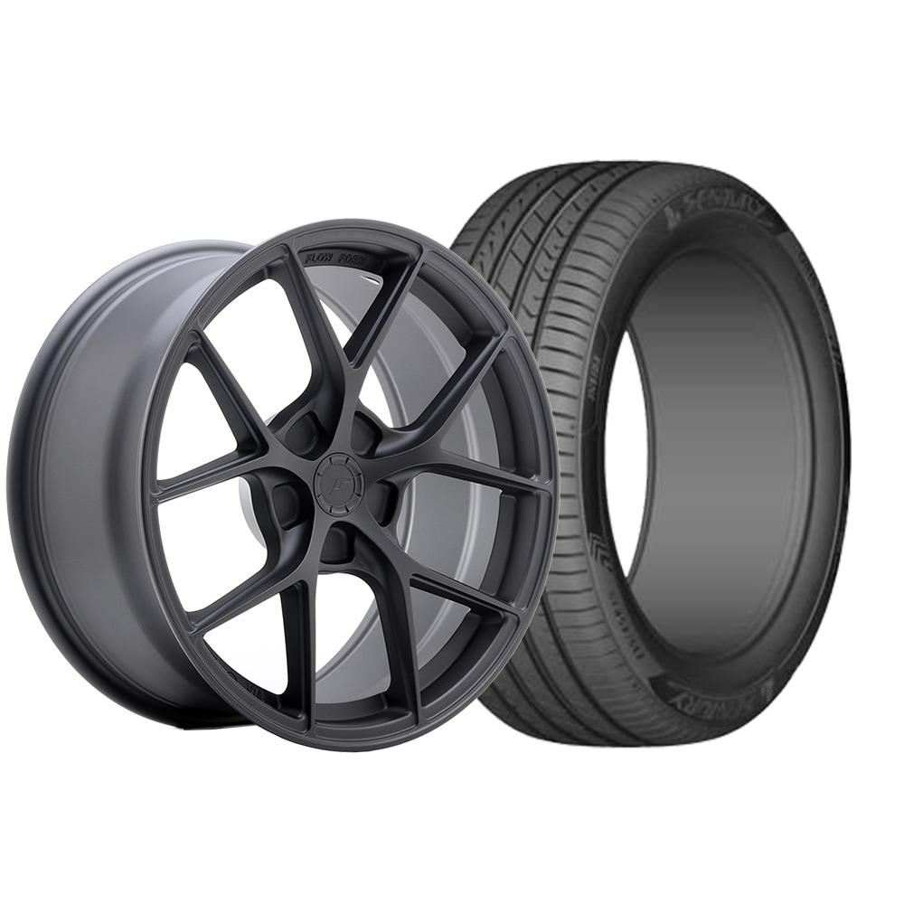 Complete wheel set of JR SL01 Gunmetal