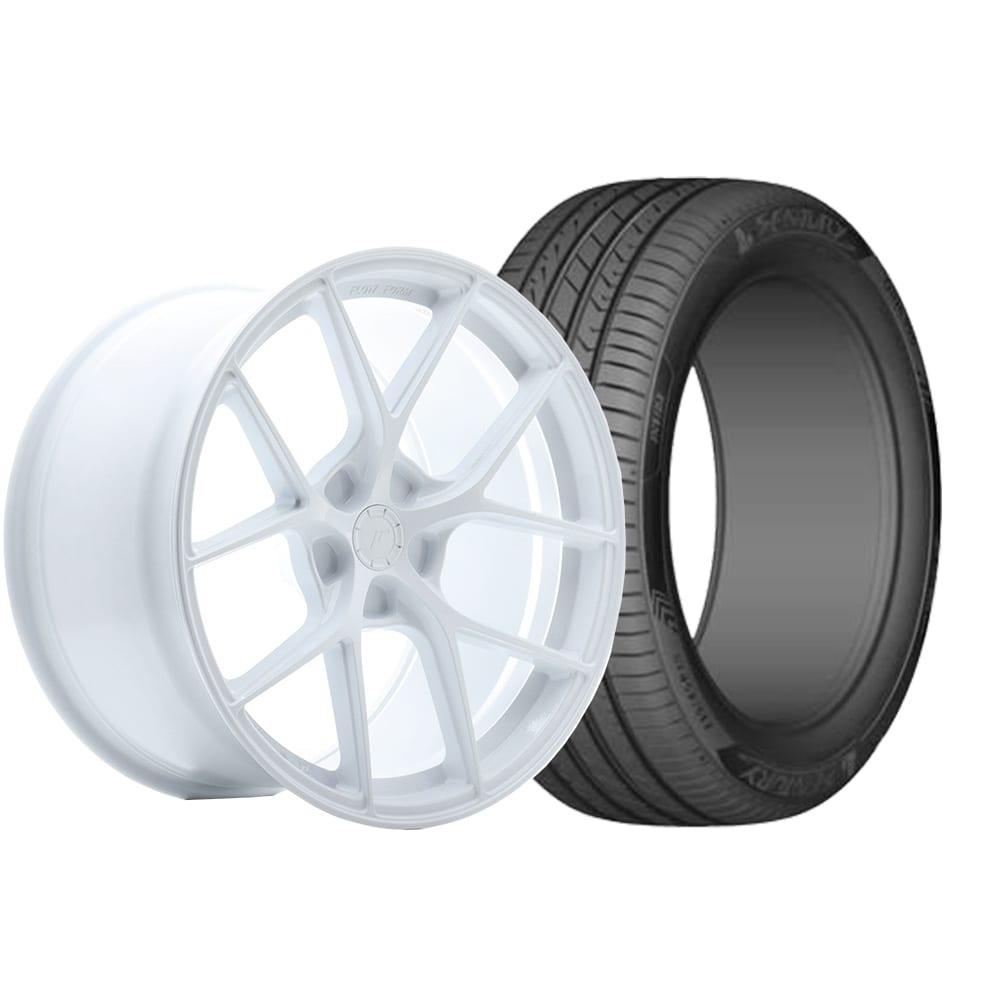 Complete wheel set of JR SL01 White