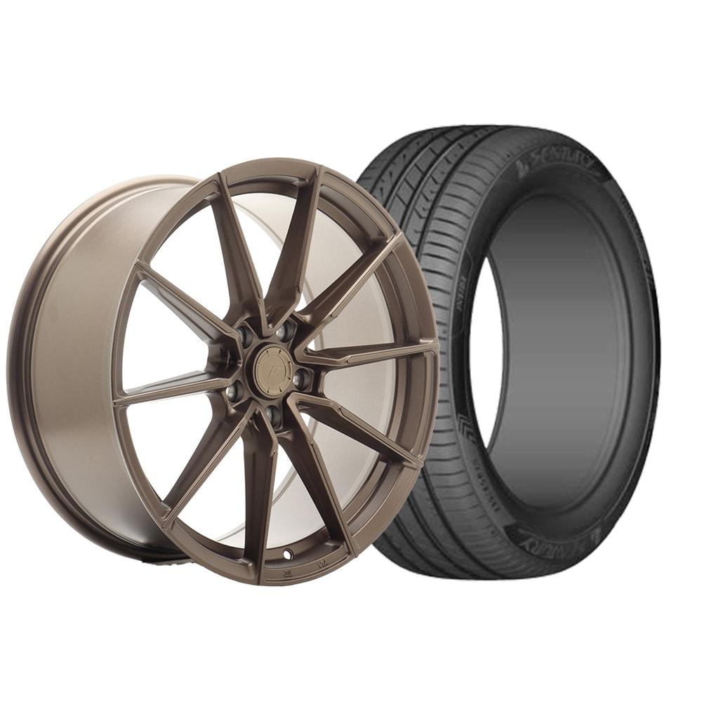 Complete wheel set of JR SL02 Bronze