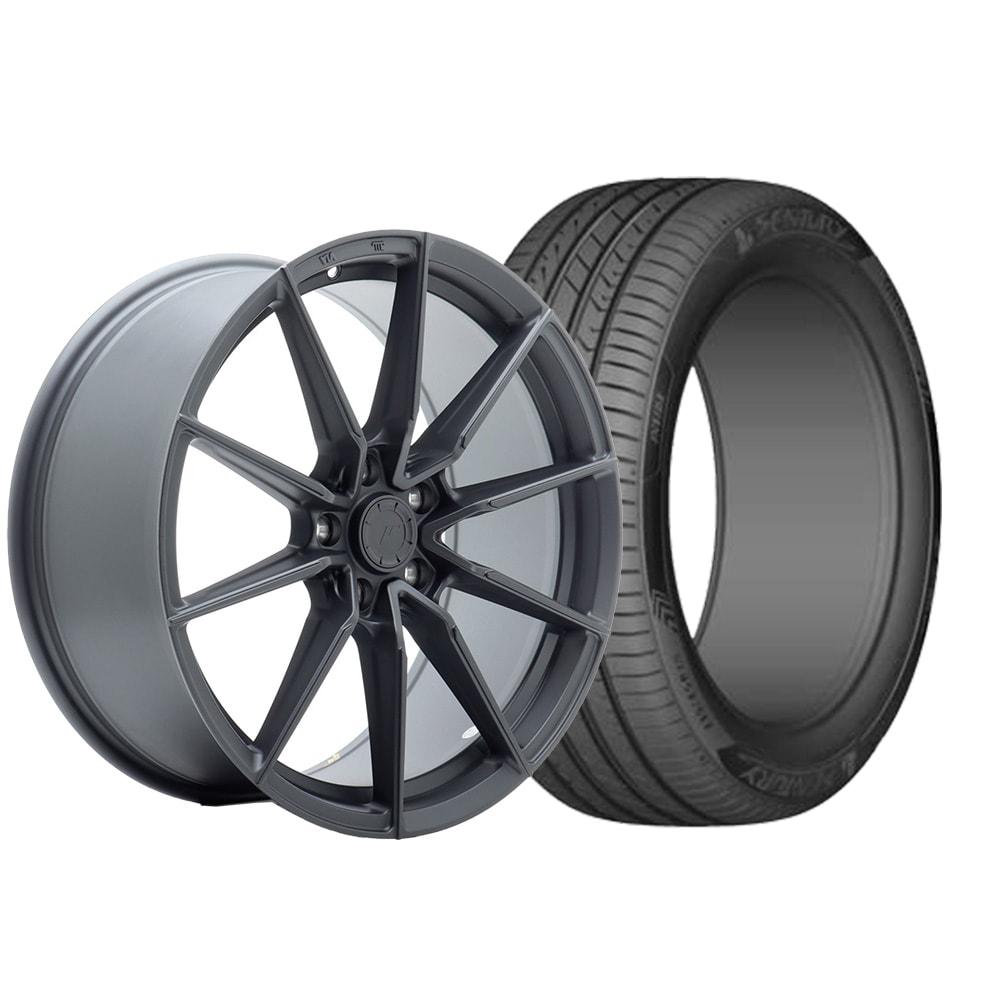 Complete wheel set of JR SL02 Gunmetal