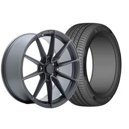 Complete wheel set of JR SL02 Gunmetal
