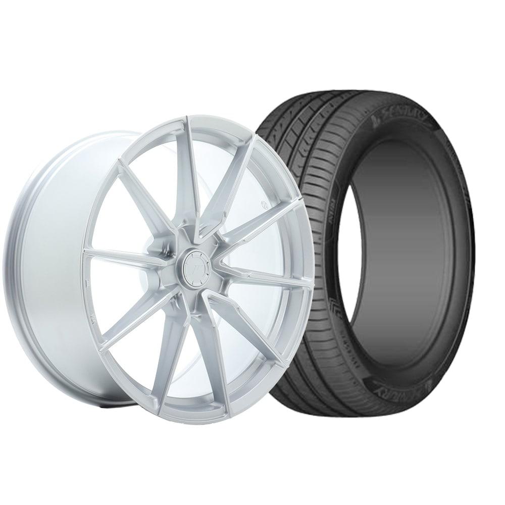 Complete wheel set of JR SL02 Silver