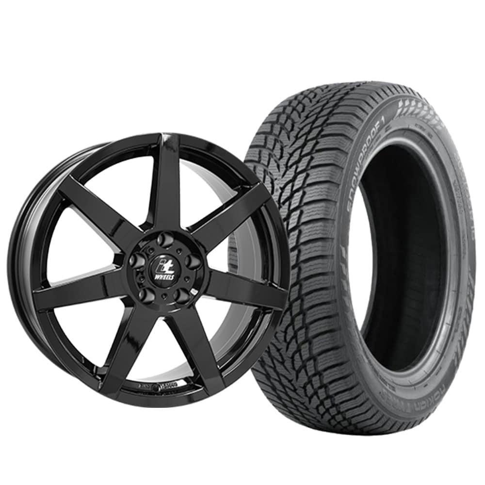 Inter Emily svart felgpakke Vinter