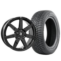 Inter Emily svart felgpakke Vinter