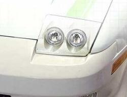 NISSAN 200SX 89-93 NO-POP HEADLAMPS WITH ANGELEYES- NO E-MARK