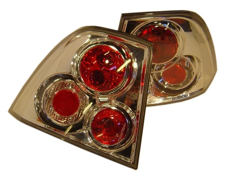 Takalamput kromattu "lexus" malli