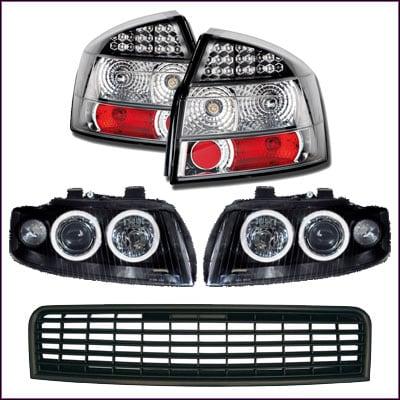 Pakkepris Audi A4 sedan svart 01-06 8E