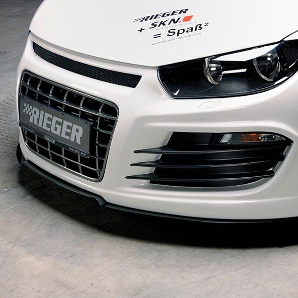 Frontsplitter Rieger stötfångare