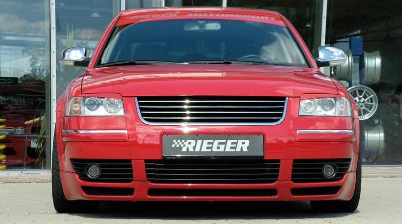 Alempi puskuriosaa eteenRieger