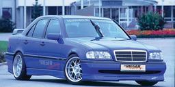 Spoilerii eteen alempi osa Mercedes C klass