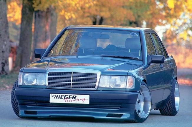 Frontspoiler nedre del Mercedes 190 W201