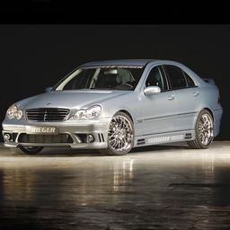 Front bumper Mercedes W203