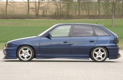 Sidokjolar Opel Astra F