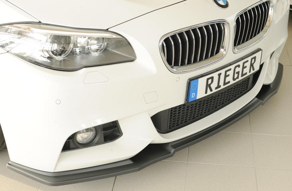 Mattsvart frontsplitter BMW 5-Serie M-Sport
