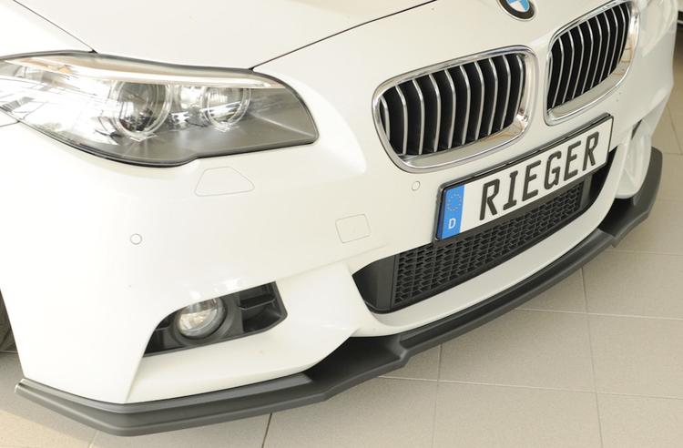 Mattsvart frontsplitter BMW 5-Serie M-Sport