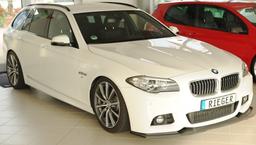 Mattsvart frontsplitter BMW 5-Serie M-Sport