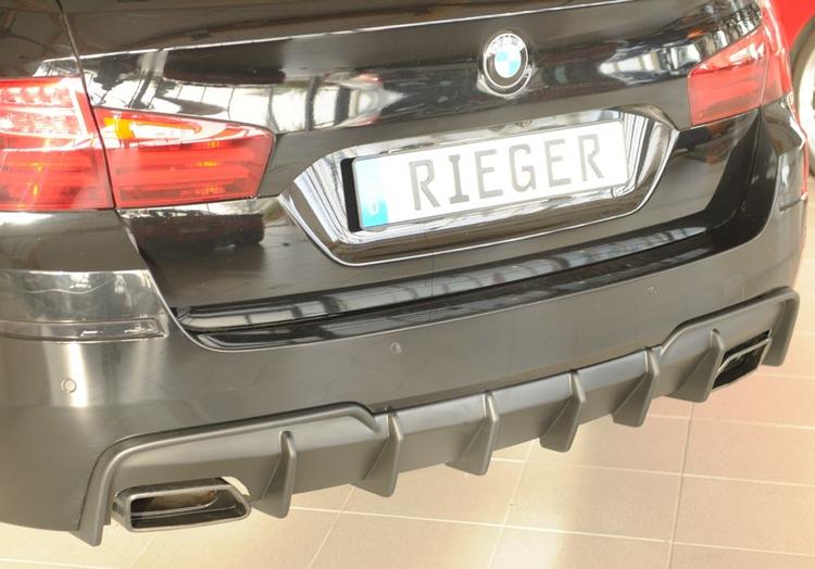 Mattsvart diffusor BMW 5-Serie M-Sport