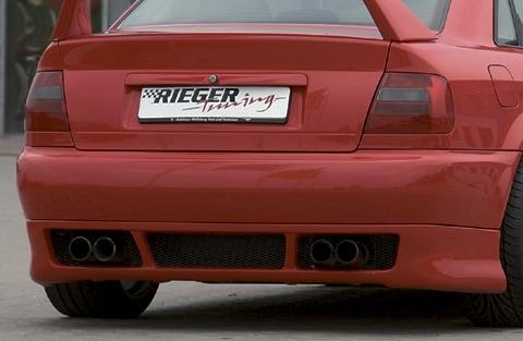 Spoiler nedre bagspoiler RS4-look