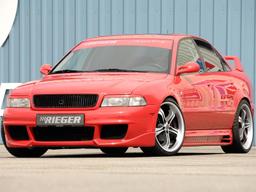 Front bumper RS4 Look Rieger
