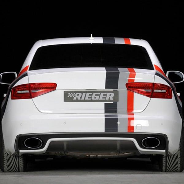 Diffuser Bak Rieger Audi A4