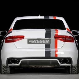 Diffuser Bak Rieger Audi A4