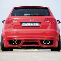 Bakdel nedre ABS-plast Audi A3