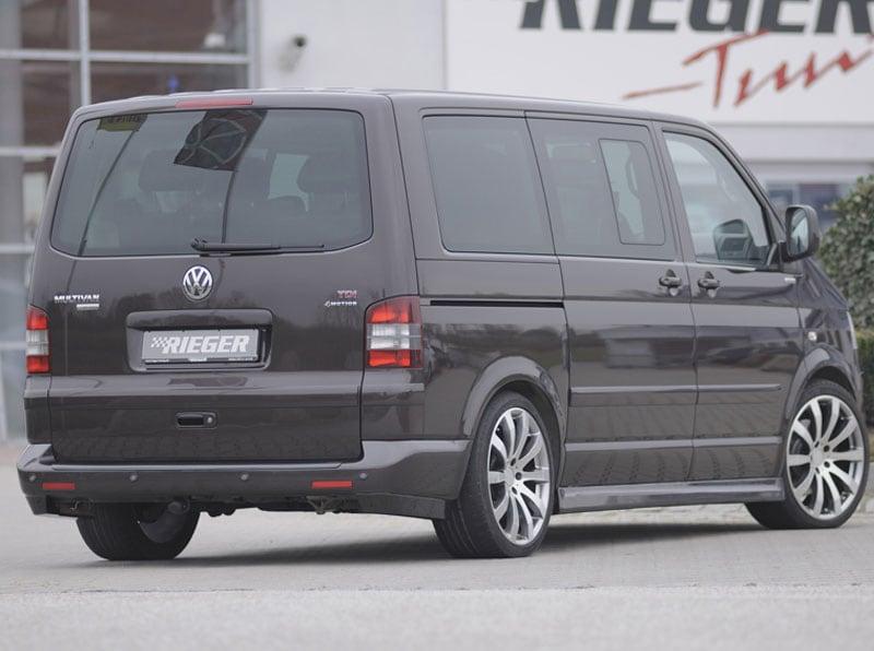 Rear side skirts Rieger