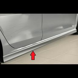Rieger matt black Side skirts VW Golf 7