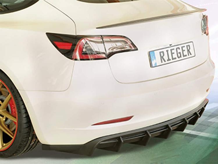 Mattsvart diffusor Tesla Model 3