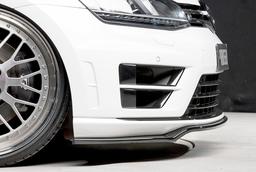 Blank sort frontsplitter VW Golf 7 R-Line