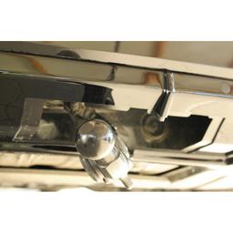 Blanksvart bakre diffusor(För elfäste)