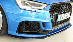 Blank sort frontsplitter Audi RS3 8V