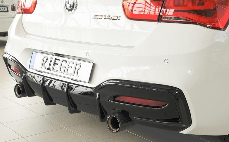 Blanksvart diffusor BMW M135i/M140 F20/F21