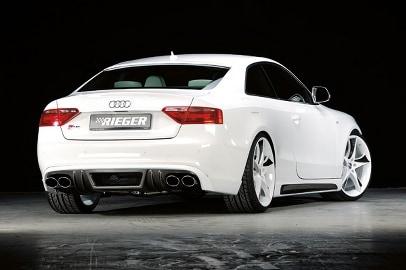 Bakspoiler nedre del Audi A5 karbonlook