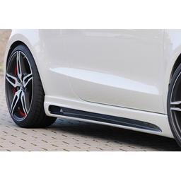Side skirts Rieger Carbon fiber look