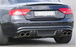 Rieger diffuser Audi A5 og S5 Sportback karbonlook S-line