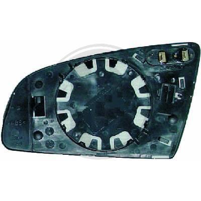 Mirror glass Right Audi A3 8P