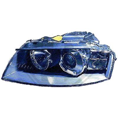 OEM Strålkastare Vänster Audi A3 8P