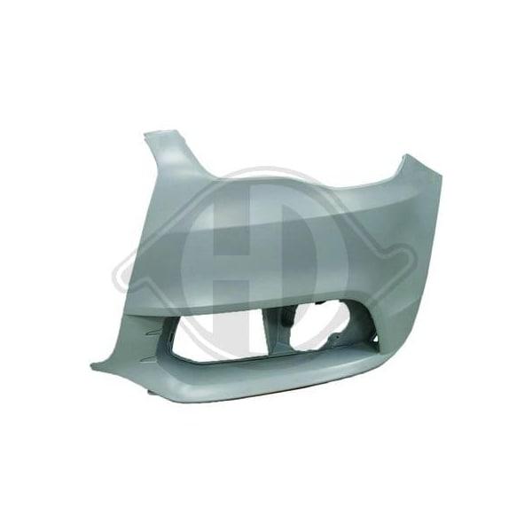 Keulaosa puskuriin Vasen Audi A1