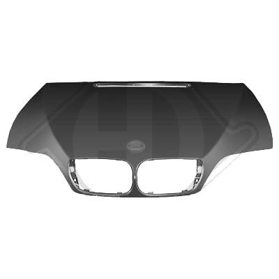 Motorhuv BMW E46 4drs