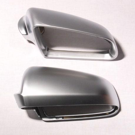 VW sidespejl kappe, Alu-look