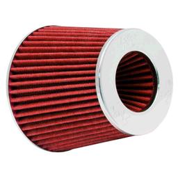 K&N Sportluftfilter Universal Rött