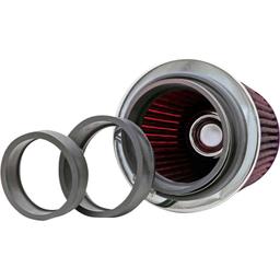 K&N Sportluftfilter Universal Rött