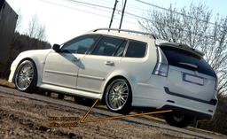 SAAB 9-3 SC REAL CARBON XENDIUM KIT