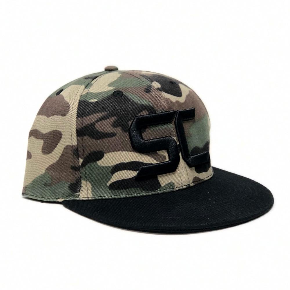 SC Styling Snapback Camo / Svart