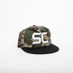 SC Styling Snapback Camo / White